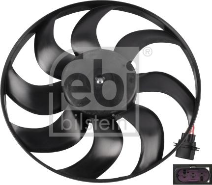 Febi Bilstein 26860 - Ventola, Raffreddamento motore www.autoricambi360.it