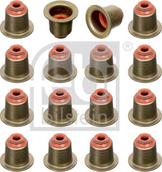 Febi Bilstein 21116 - Kit guarnizioni, Stelo valvola www.autoricambi360.it