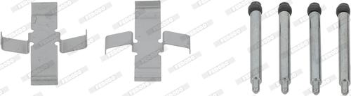 Ferodo FBA455 - Kit accessori, Pastiglia freno www.autoricambi360.it