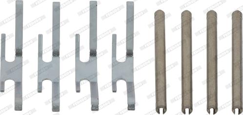 Ferodo FBA468 - Kit accessori, Pastiglia freno www.autoricambi360.it