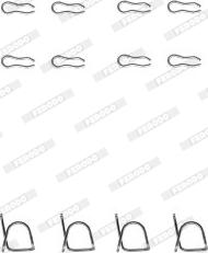 Ferodo FBA416 - Kit accessori, Pastiglia freno www.autoricambi360.it