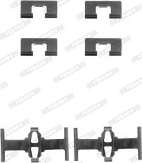 Ferodo FBA482 - Kit accessori, Pastiglia freno www.autoricambi360.it