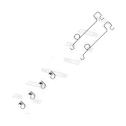 Ferodo FBA437 - Kit accessori, Pastiglia freno www.autoricambi360.it