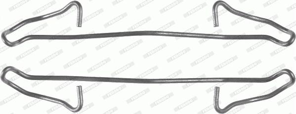Ferodo FBA500 - Kit accessori, Pastiglia freno www.autoricambi360.it