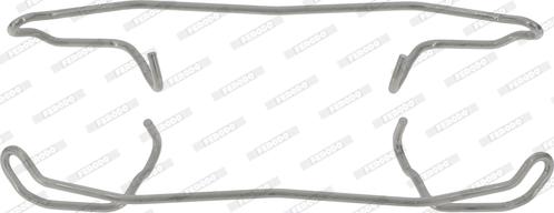 Ferodo FBA502 - Kit accessori, Pastiglia freno www.autoricambi360.it