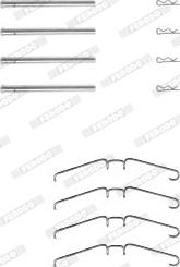 Ferodo FBA523 - Kit accessori, Pastiglia freno www.autoricambi360.it