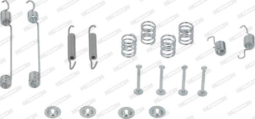 Ferodo FBA52 - Kit accessori, Ganasce freno www.autoricambi360.it