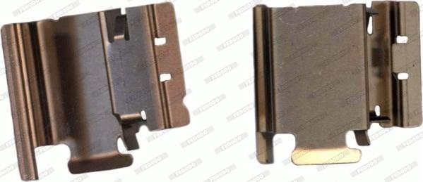 Ferodo FBA616 - Kit accessori, Pastiglia freno www.autoricambi360.it