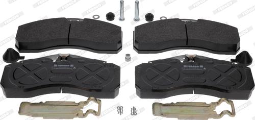 Ferodo FCV4345PTS - Kit pastiglie freno, Freno a disco www.autoricambi360.it