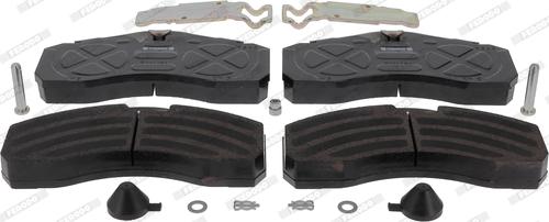 Ferodo FCV4296PTS - Kit pastiglie freno, Freno a disco www.autoricambi360.it