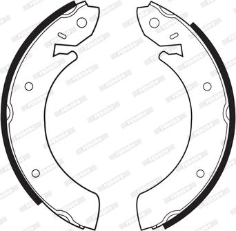 Ferodo FSB359 - Kit ganasce freno www.autoricambi360.it