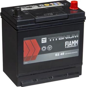 Fiamm E2 45 - Batteria avviamento www.autoricambi360.it