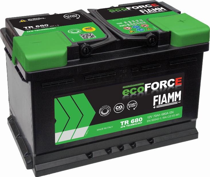 Fiamm TR680 - Batteria avviamento www.autoricambi360.it