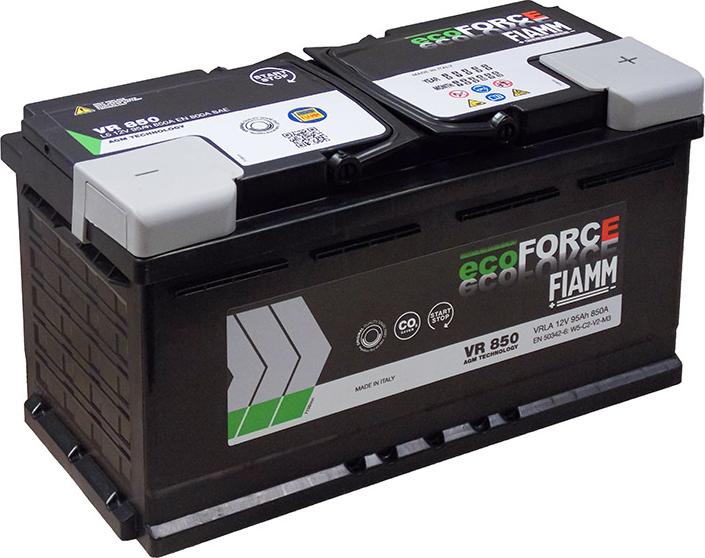 Fiamm VR850 - Batteria avviamento www.autoricambi360.it