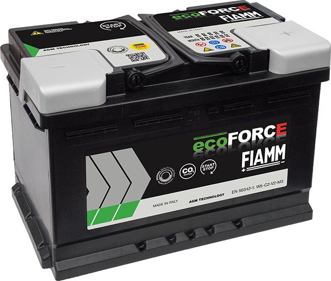 Fiamm VR800 - Batteria avviamento www.autoricambi360.it