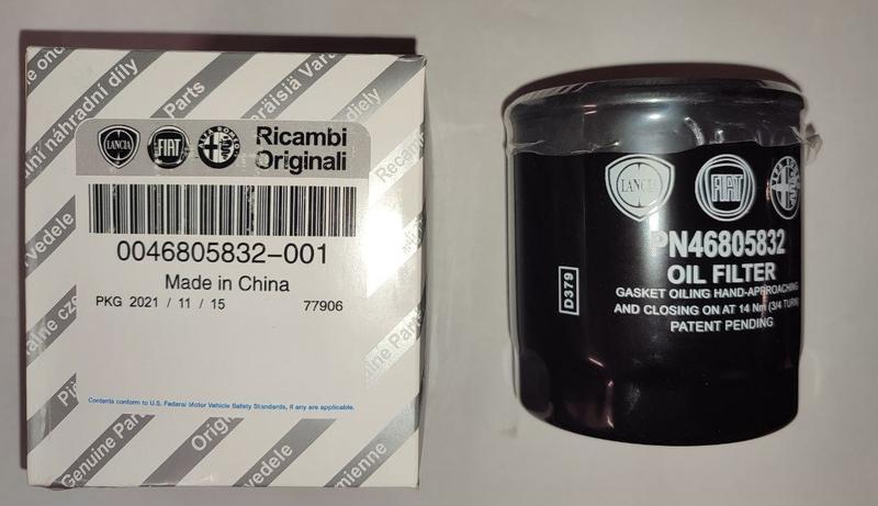 FCA 46805832 - Filtro olio www.autoricambi360.it
