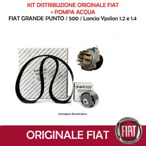 FCA 71776007 - Pompa acqua + Kit cinghie dentate www.autoricambi360.it