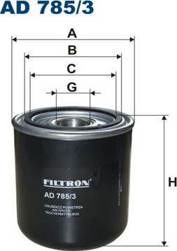 Filtron AD785/3 - Essiccatore aria, Imp. aria compressa www.autoricambi360.it