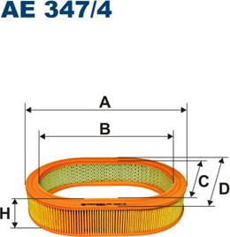 Filtron AE347/4 - Filtro aria www.autoricambi360.it