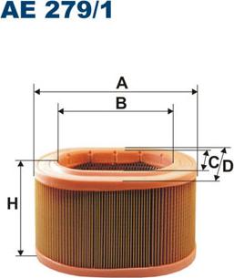 Filtron AE279/1 - Filtro aria www.autoricambi360.it