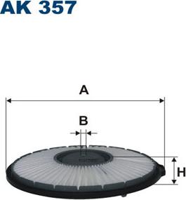 Filtron AK357 - Filtro aria www.autoricambi360.it