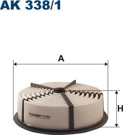 Filtron AK338/1 - Filtro aria www.autoricambi360.it
