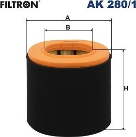 Filtron AK 280/1 - Filtro aria www.autoricambi360.it