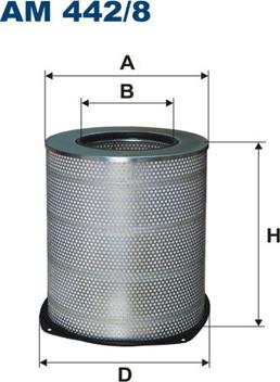 Filtron AM442/8 - Filtro aria www.autoricambi360.it