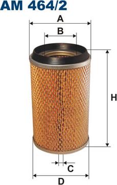 Filtron AM464/2 - Filtro aria www.autoricambi360.it
