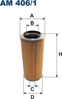 Filtron AM406/1 - Filtro aria www.autoricambi360.it