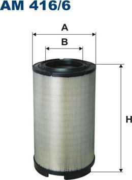 Filtron AM416/6 - Filtro aria www.autoricambi360.it