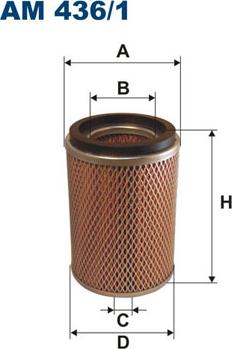 Filtron AM436/1 - Filtro aria www.autoricambi360.it