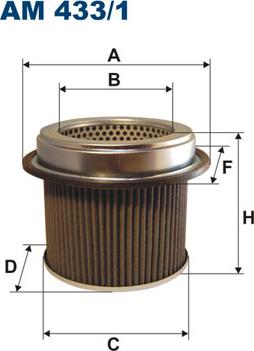 Filtron AM433/1 - Filtro aria www.autoricambi360.it