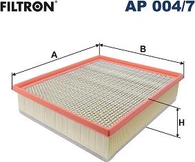 Filtron AP 004/7 - Filtro aria www.autoricambi360.it