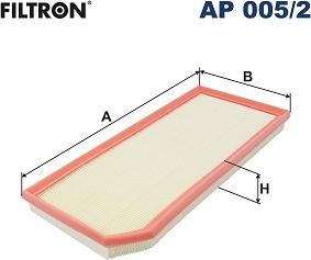 Filtron AP 005/2 - Filtro aria www.autoricambi360.it