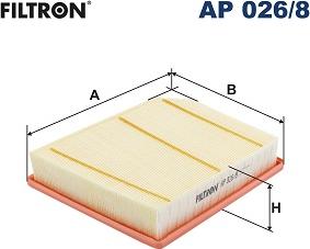 Filtron AP 026/8 - Filtro aria www.autoricambi360.it