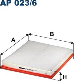 Filtron AP023/6 - Filtro aria www.autoricambi360.it