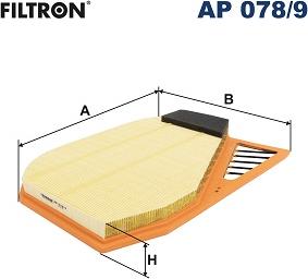 Filtron AP 078/9 - Filtro aria www.autoricambi360.it