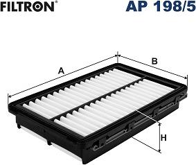 Filtron AP 198/5 - Filtro aria www.autoricambi360.it