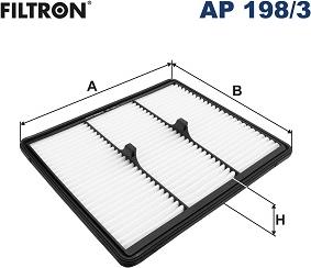 Filtron AP 198/3 - Filtro aria www.autoricambi360.it