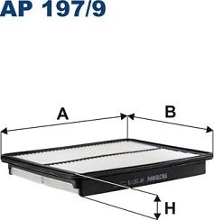 Filtron AP 197/9 - Filtro aria www.autoricambi360.it