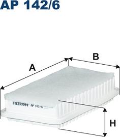 Filtron AP142/6 - Filtro aria www.autoricambi360.it