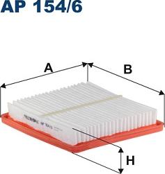 Filtron AP 154/6 - Filtro aria www.autoricambi360.it