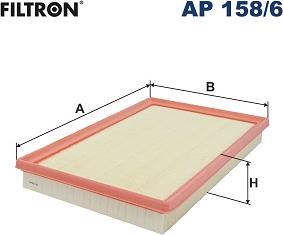 Filtron AP 158/6 - Filtro aria www.autoricambi360.it