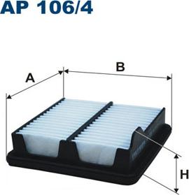 Filtron AP106/4 - Filtro aria www.autoricambi360.it