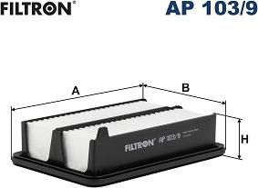 Filtron AP 103/9 - Filtro aria www.autoricambi360.it
