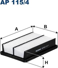 Filtron AP1154 - Filtro aria www.autoricambi360.it