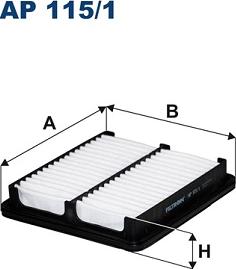 Filtron AP115/1 - Filtro aria www.autoricambi360.it