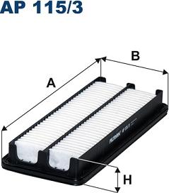 Filtron AP 115/3 - Filtro aria www.autoricambi360.it