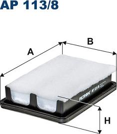 Filtron AP113/8 - Filtro aria www.autoricambi360.it